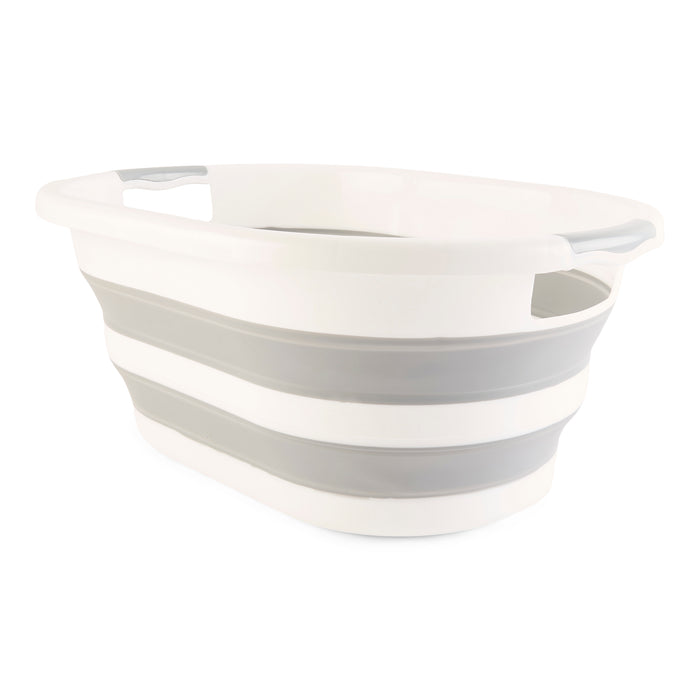 HomeStyles Collapsible Laundry Basket, 40-L.