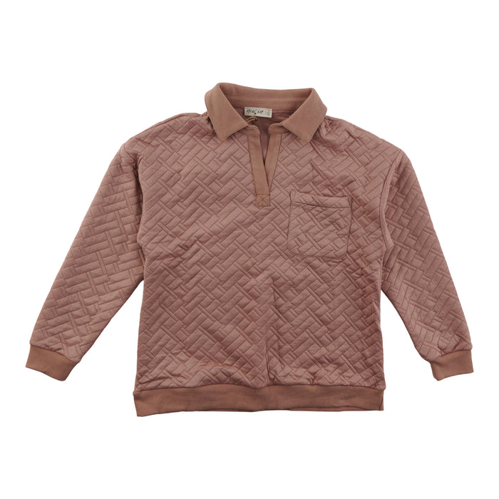 Women's Embossed Sweatshirt, Assorted