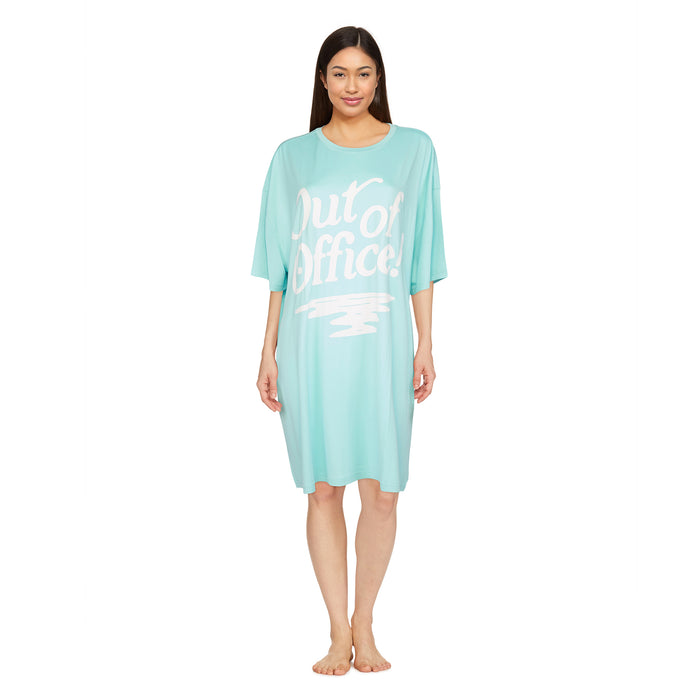 Women's Short Sleeve Sleepshirt