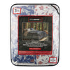 SWISSBRAND Reversible Comforter Set, King, 3 Piece