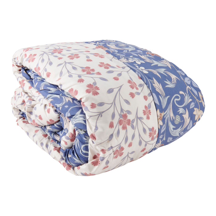 SWISSBRAND Reversible Comforter Set, Queen, 3 Piece