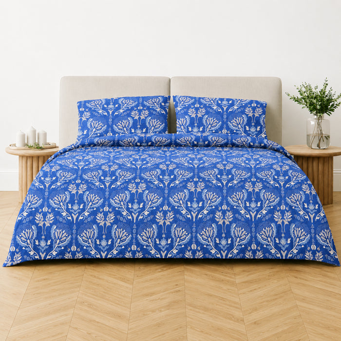 SWISSBRAND Printed Quilt Set, King, 3 Piece