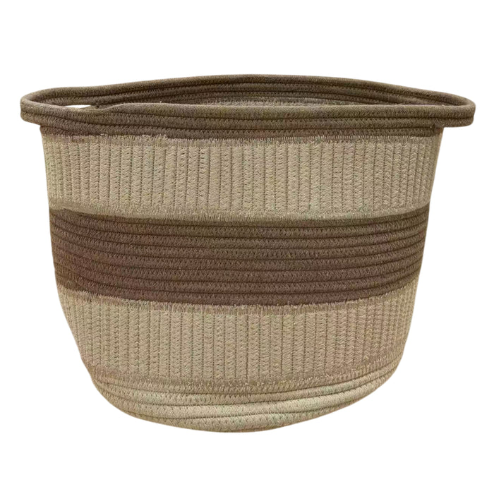 Panier de rangement en corde HomeStyles, 12 po x 12 po x 10 po
