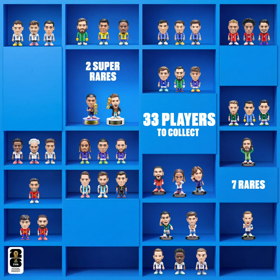 さるくん FIFA Ballers ウルグアイ メキシコ 6体 ZURU Surprise: FIFA WORLD CUP 2026™ Ballers Series 1 – Showcase