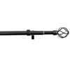 Tringle à rideaux extensible en métal HomeStyles – 48 à 86 po