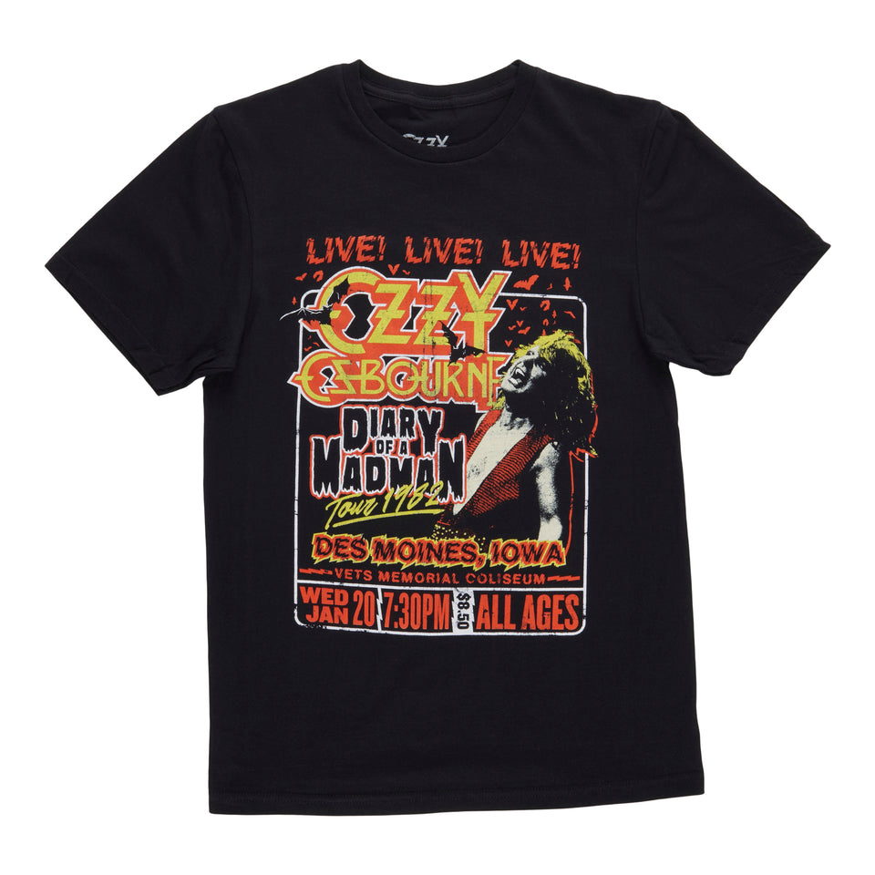 Ozzy Osbourne Men's Licensed Short Sleeve T-Shirt – Giant Tiger
