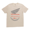 T-shirt à col rond sous licence Honda pour hommes