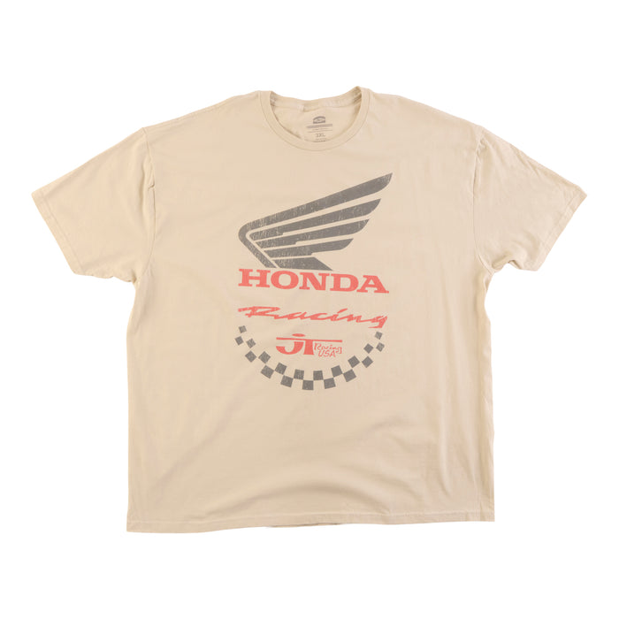 T-shirt à col rond sous licence Honda taille forte pour hommes