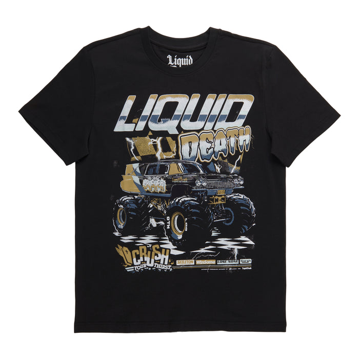 T-shirt à col rond sous licence Liquid Death pour hommes