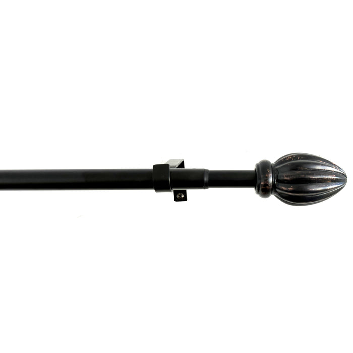 Tringle à rideaux extensible mode HomeStyles – 48 à 86 po