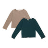 Girls' Solid Long Sleeve T-Shirt
