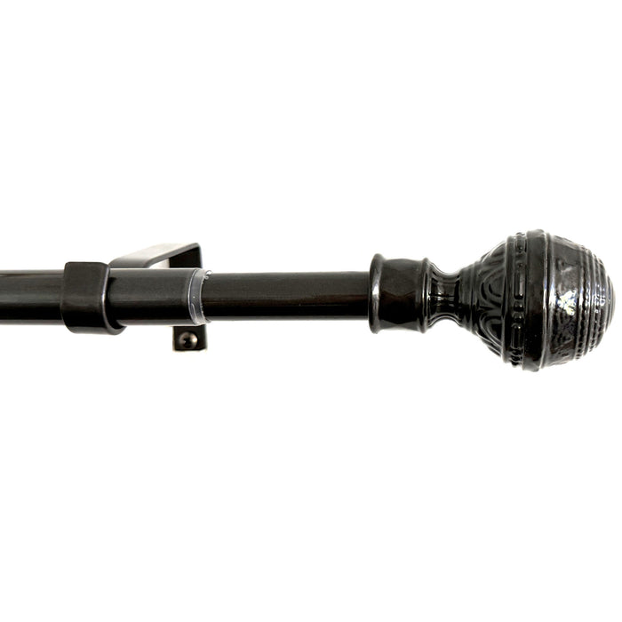 Tringle à rideaux en métal HomeStyles, 28 po à 48 po