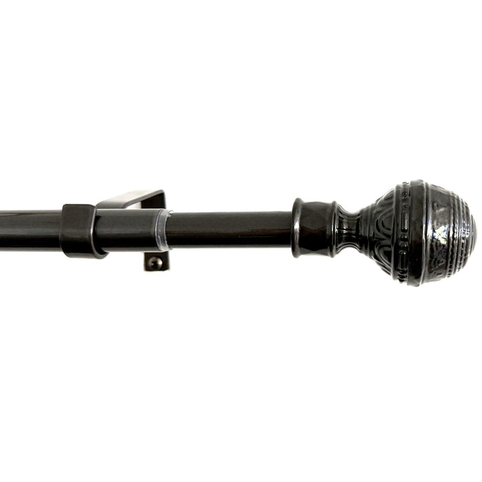 Tringle à rideaux en métal HomeStyles, 48 po à 86 po