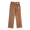 Pantalon en suède à jambe large pour femmes