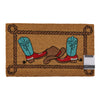 Tapis western en fibre de coco HomeStyles, 18 po x 30 po