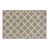 Tapis à motif quadrilobe, 20 po x 30 po