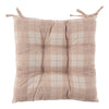 Coussin de chaise à carreaux HomeStyles, 16 po x 16 po