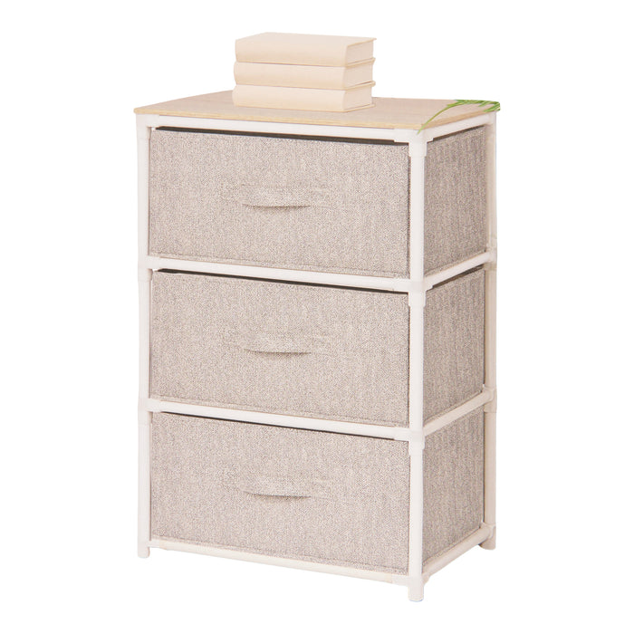 HomeStyles 3 Drawer Storage Cabinet, 15.7-in x 11.8-in x 27.2-in.