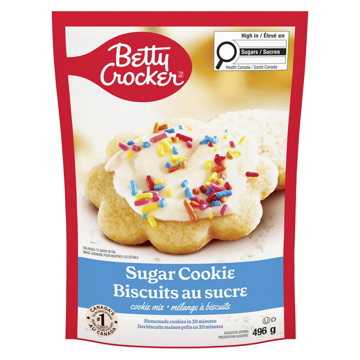 Betty Crocker Mélange à Biscuits au Sucre, 496 g