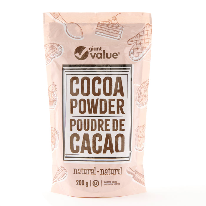 Poudre de cacao Giant Value, 200 g