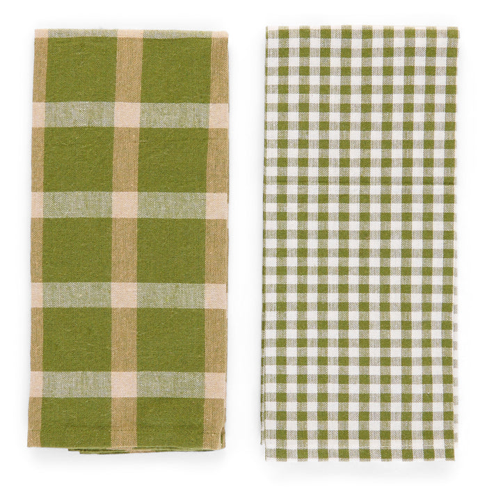 Linges à vaisselle à carreaux HomeStyles, 15 po x 24 po, emb. de 2