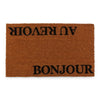 Classic Welcome Coir Mat, French, 18-in x 30-in.