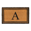 Monogrammed Coir Mat, 18-in x 30-in.