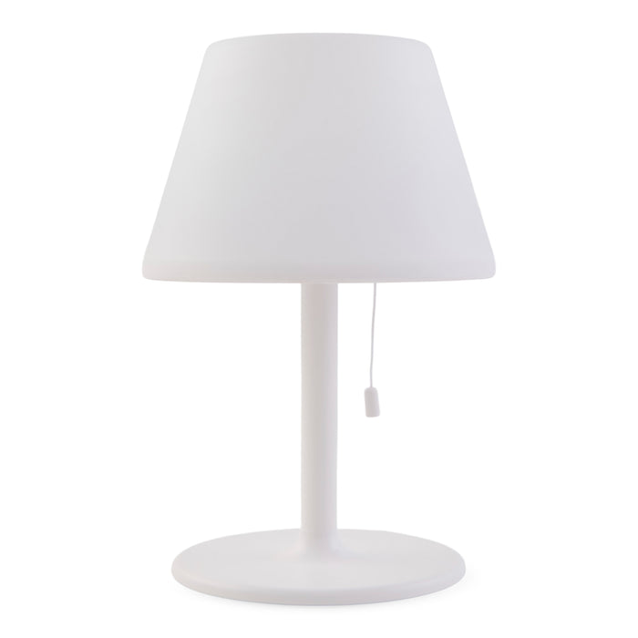 Desk Light With Speaker, White, 4.7 in x 4.7 in x 7 in.
