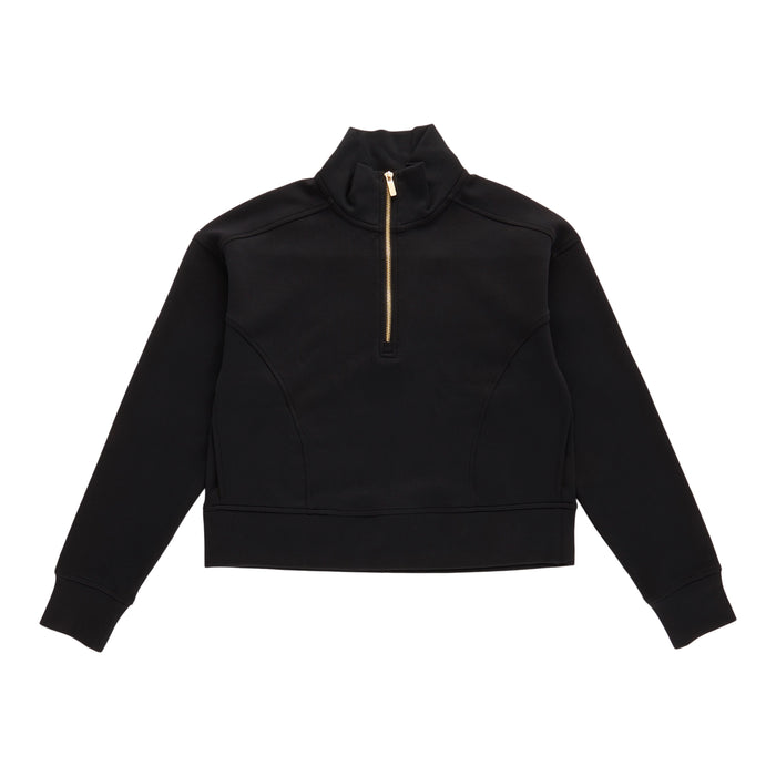 Haut sport en tissu scuba à fermeture 1/4 ACX Active pour femmes
