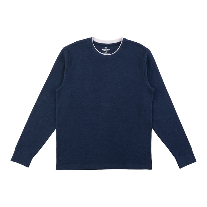 T-shirt texturé à manches longues Mountain Ridge pour hommes