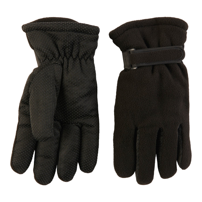 Men's Fleece Gripper Gloves