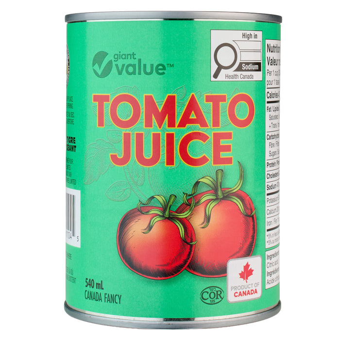 Giant Value Tomato Juice, 540 ml