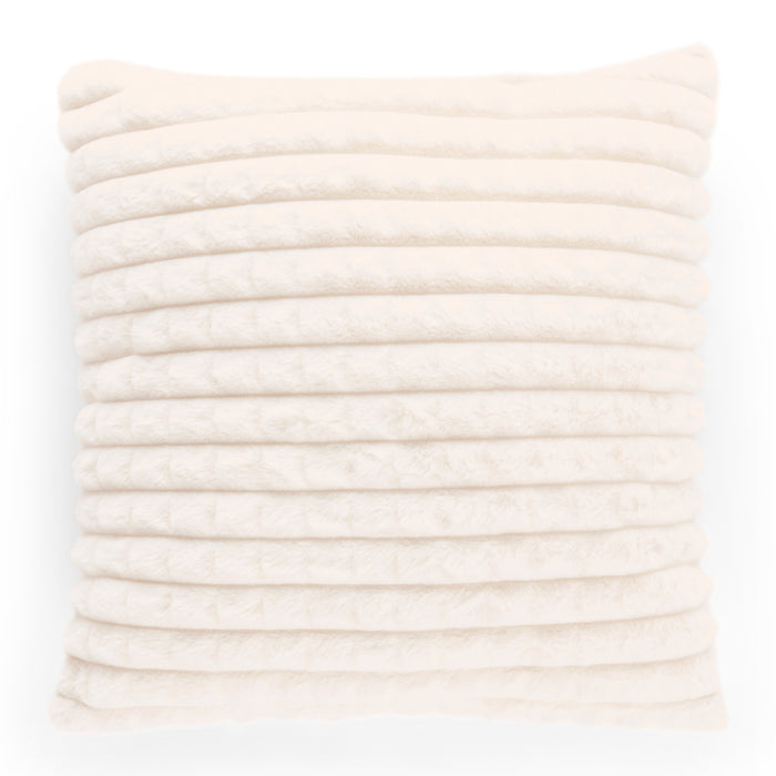 Faux Fur Cushion, 20-in x 20-in.