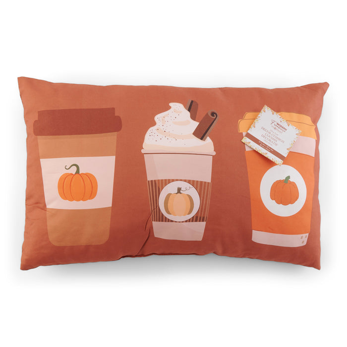 Fall Printed Cushion, 20-in x 12-in.