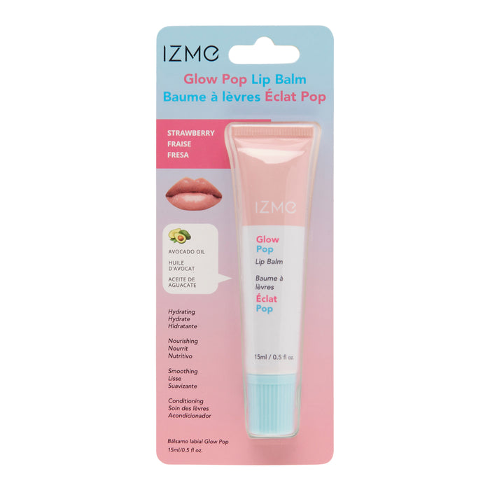 IZME Glow Pop Lip Balm, Strawberry, 15 ml