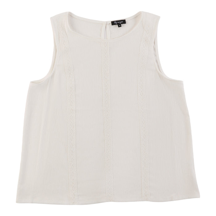 lily morgan Women's Plus Crinkle Camisole