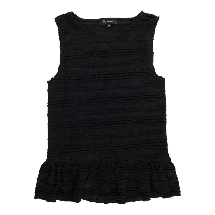 lily morgan Women's Sleeveless Lace Top