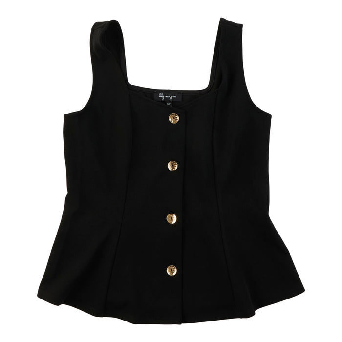 Camisole à basque avec boutons lily morgan pour femmes