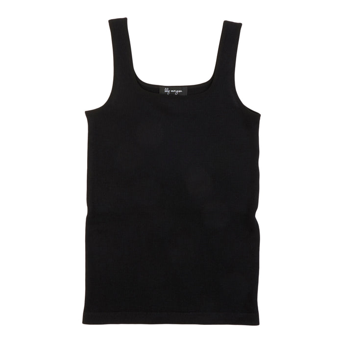 lily morgan Women's Solid Square Neck Camisole