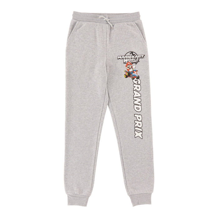 Boys' Licensed Super Mario Printed Joggers with Drawstring