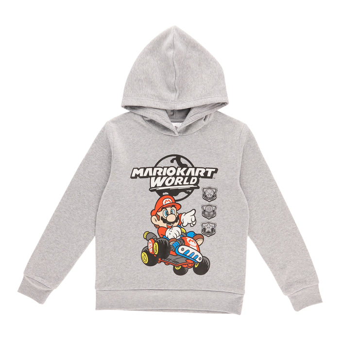 Chandail à capuchon Super Mario sous licence pour garçons