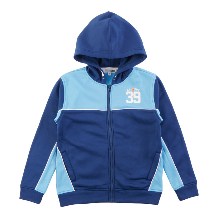 SURVIVAL GEAR Boys' Varsity Fleece Zip-Up Hoodie