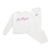 Girls' Long Sleeve Fleece Top and Joggers Set, 2-Piece