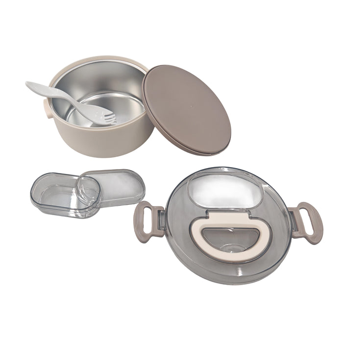 Round Bento Lunch Box, 4 Piece