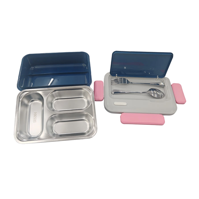 Boîte à bento, 9,5 po x 6,9 po x 3 po