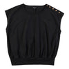 lily morgan Women's Plus Top with Button Shoulder