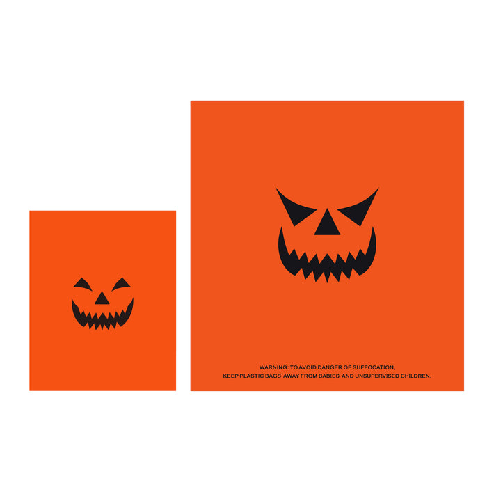 Halloween Leaf Bags, Assorted, 2 Pack