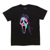 T-shirt à manches courtes à garniture phosphorescente sous licence pour hommes