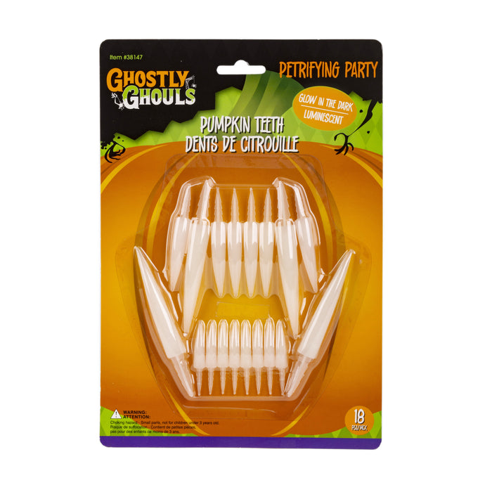 Pumpkin Teeth, 18 Piece