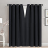 Room Darkening Curtain with Magnetic Closures, 52-in x 84-in.